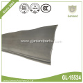 Vinyl Door Weather Drip Sweep Seal Blade Gray